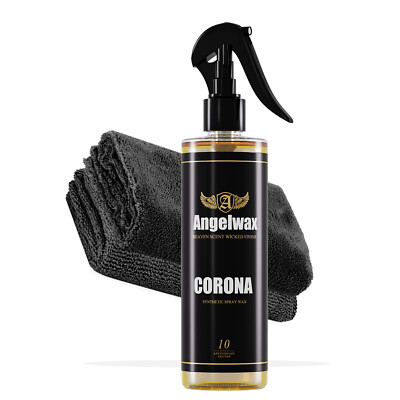 Sprühversiegelung Auto Lack Set Angelwax - Corona 250ml Versiegelung + Zubehör