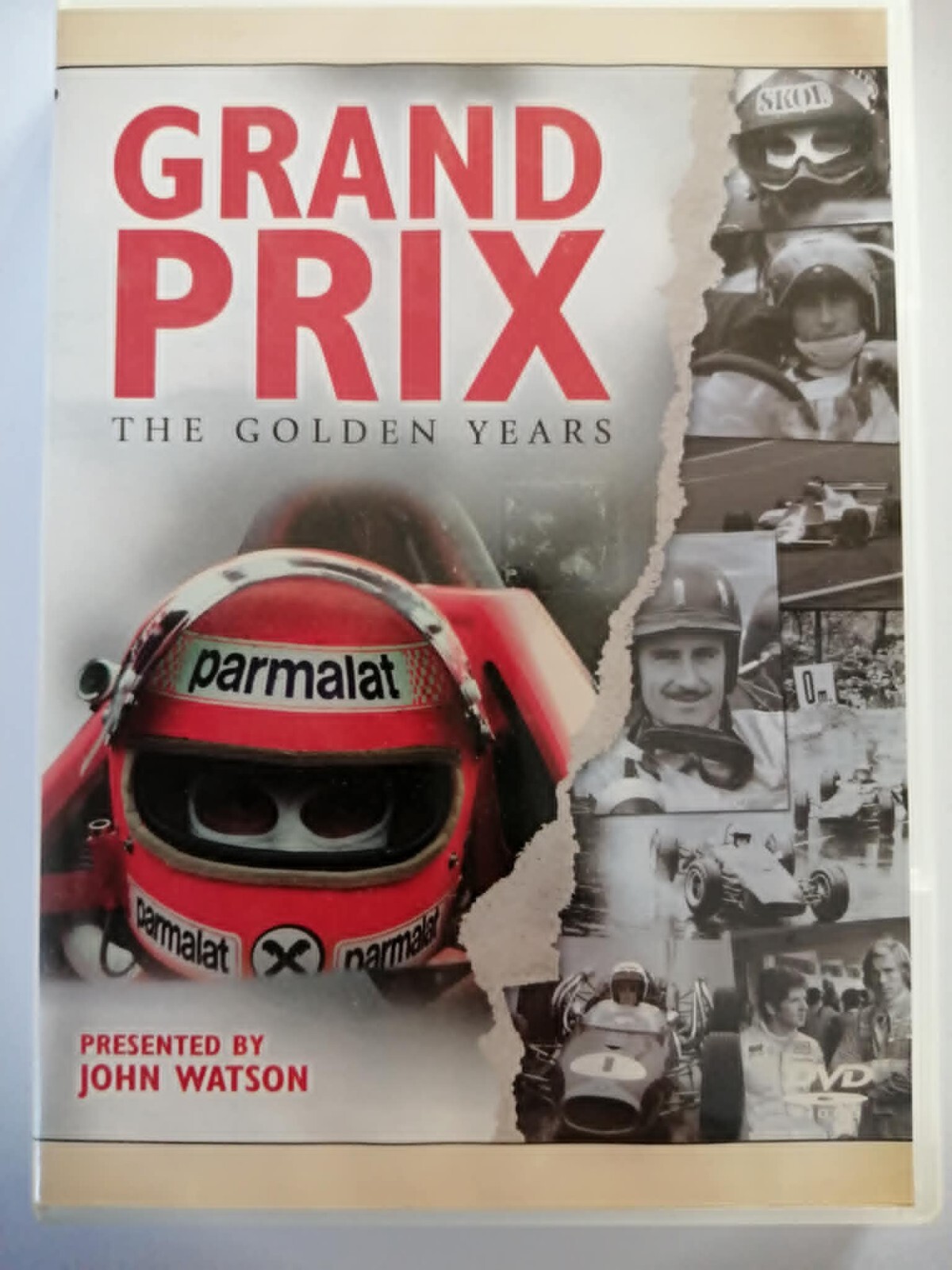 DVD Grand Prix - The Golden Years. Graham Hill. Jackie Stewart. James Hunt. F1