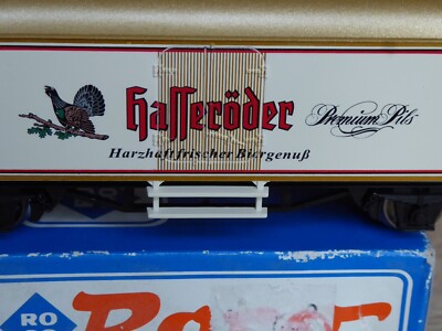 Roco 47300 H0 Hasseröder Beer Covered Beer Car Refrigerated Car Ihs DB Era 4/6