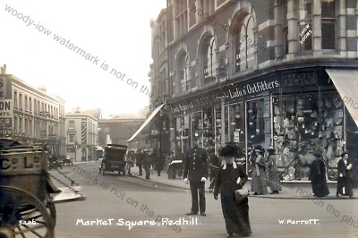 TF013 - Marktplatz, Redhill, Verkehrspolizist - Foto 6''x4''