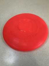 Vintage Frisbee 1966 Wham-O Regular Flying Disc Orange MFG San Gabriel Calif.
