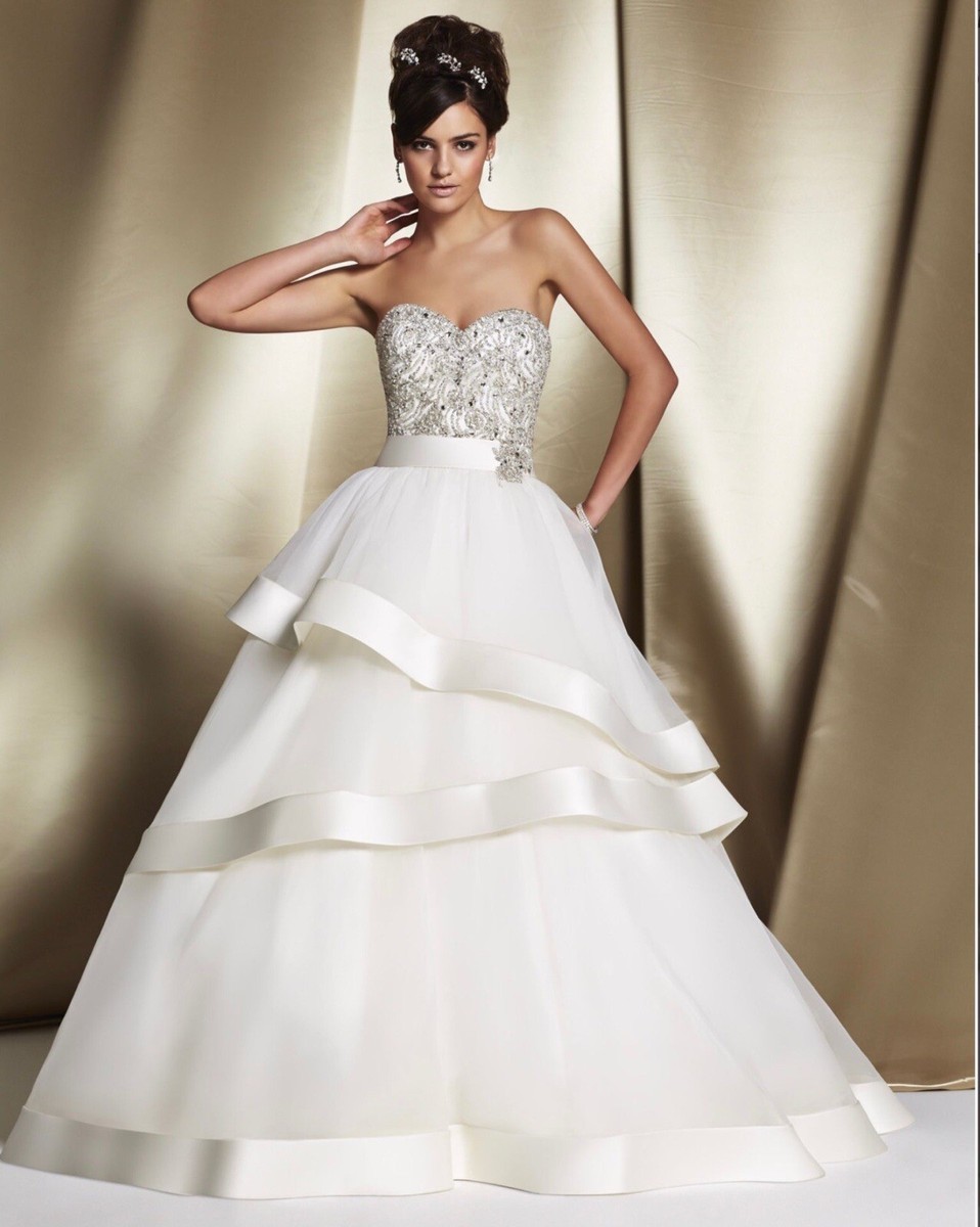 Ronald Joyce “Ria” Wedding Dress – Brand New Size 14 – Fairytale