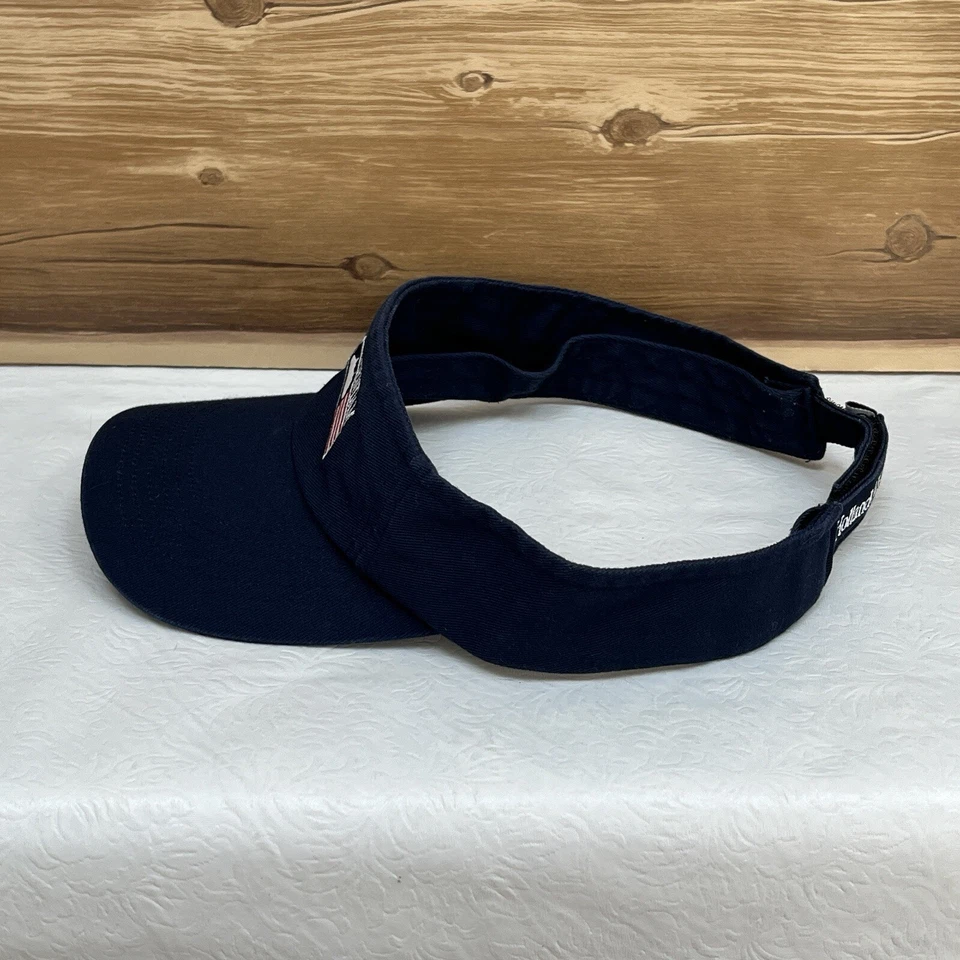 Boné de viseira Prinsendam vintage azul cruzeiro ao ar livre masculino Taiwan - Imagem 3 de 4