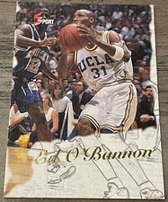 1995 Classic 5 Sport Gold Foil Signature Matte Finish Ed O'Bannon #FS-4 Rookie
