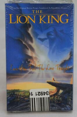 The Lion King Elton John Can You Feel The Love Tonight Single Cassette