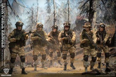 1:12 Crazy Figure US Military 75th Rangers & Delta Special Force