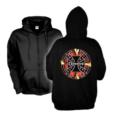 Kapuzenjacke Choppers Circle Hoodie american biker fashion USA S-6XL (ABC00228)