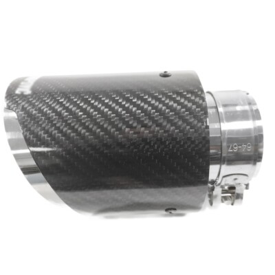 Auto Auspuff Endrohr Edelstahl - Universal 48-89mm Einlass