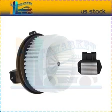 Front Blower Motor with Resistor Fit For 2013-2017 Ram 4500 5500 2011-2018 2500