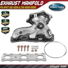 Left Exhaust Manifold with Gasket for INFINITI QX60 Nissan Altima Maxima Murano