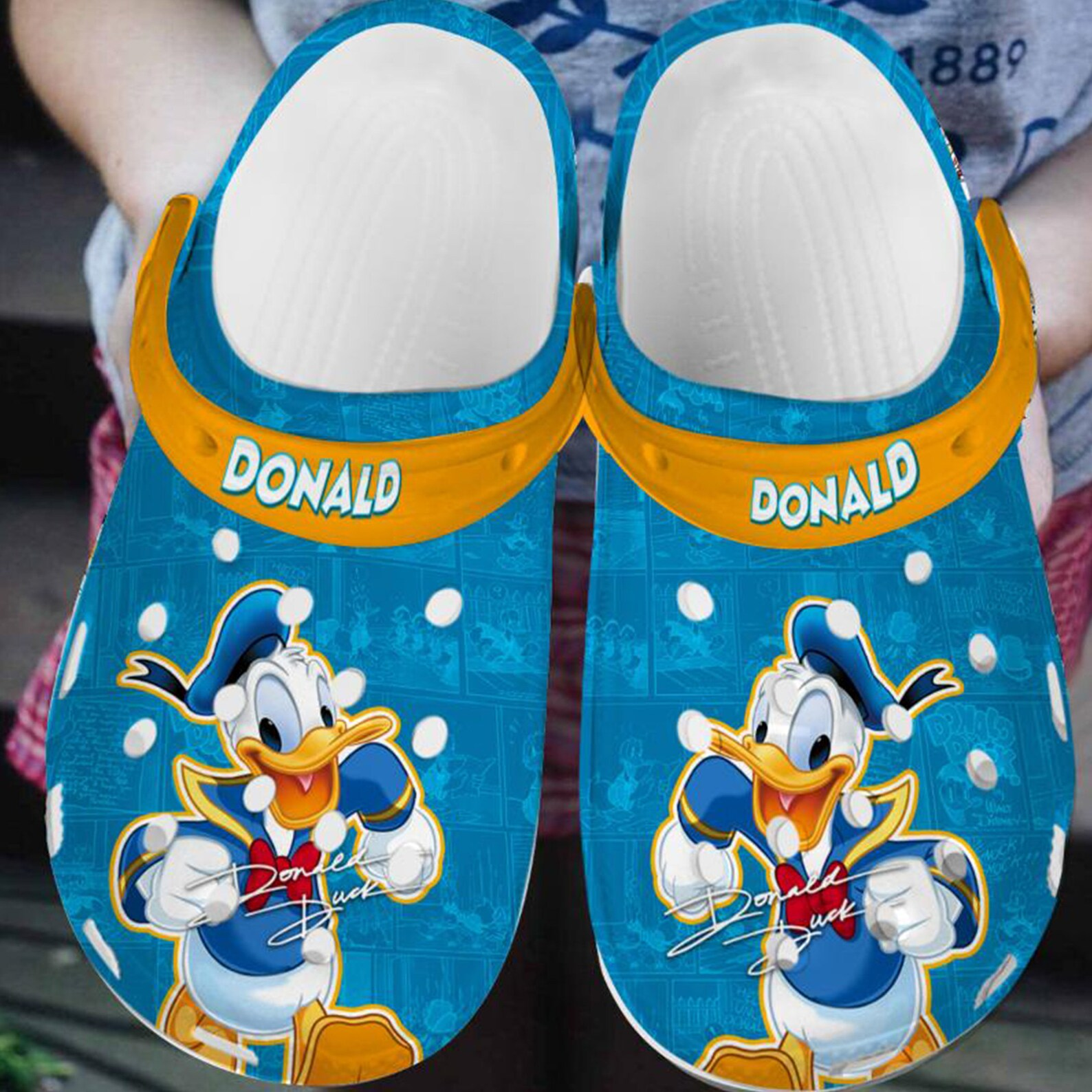 Never Too Old For Donald Duck Disney Clogs, Cartoon Slippers, Cartoon Clogs Shoes