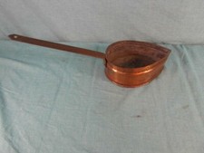 Stielpfanne Kupfer Antik Stil Pfanne Formschön Gießtopf Topf Herz Rarität 12b7