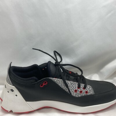 Nike Air Jordan ADG 2 Black White Red Spikeless Golf Shoe CT7812 Nike Air Jordan ADG 2 Black White Red Spikeless Golf Shoe CT7812