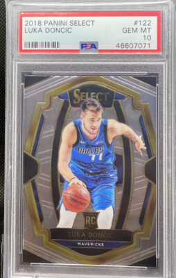その他 Luka Doncic Select Premier RC PSA 10 2018-19 Panini Select Luka Doncic #122 Rookie RC Premier