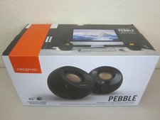 Creative Labs PEBBLE 2.0 USB Powered Desktop Laptop Speakers Brand New Sealed