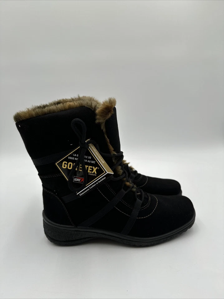 BOTA MEDIA MUJER ARA MAGALY IMPERMEABLE CON ENCAJE GORE-TEX TALLA 4.5 Foto 4 de 4