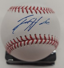 Starling Marte Pirates Mets Autograph OML Baseball Auto PSA