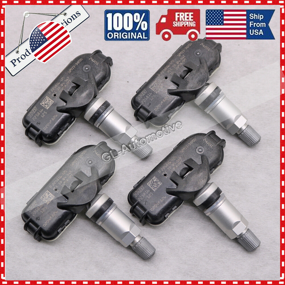 4PCS For 2014-2018 Kia Forte TIRE PRESSURE SENSOR TPMS 52933-3X205 