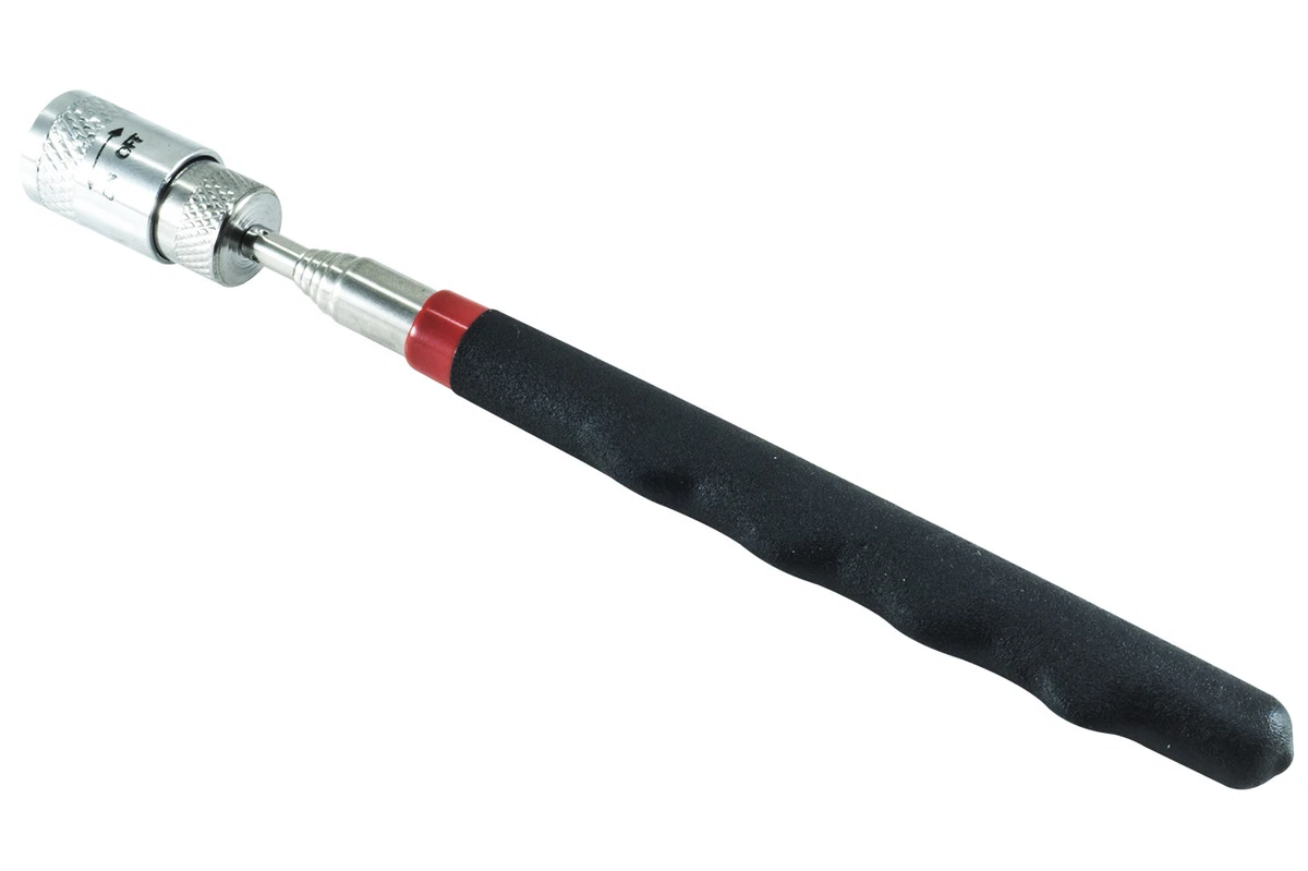 Magnete Telescopico Raccogli Oggetti Con Punta Magnetica, Portata 1,5 Kg, Asta Estensibile Con Clip Da Taschino