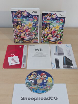 Mario Party 9 Nintendo Wii PAL - sehr guter Zustand, getestet & komplett mit Handbuch, VIP unbenutzt!