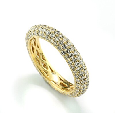 Memory Brillant-Ring  2,10 carat 750er Gelbgold Wert 7.290   NEU