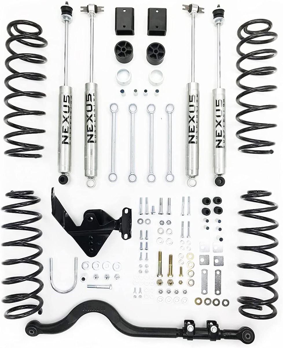 4 inch Nexus Suspension Lift Kit For Jeep Wrangler JK 2 Door 07-18