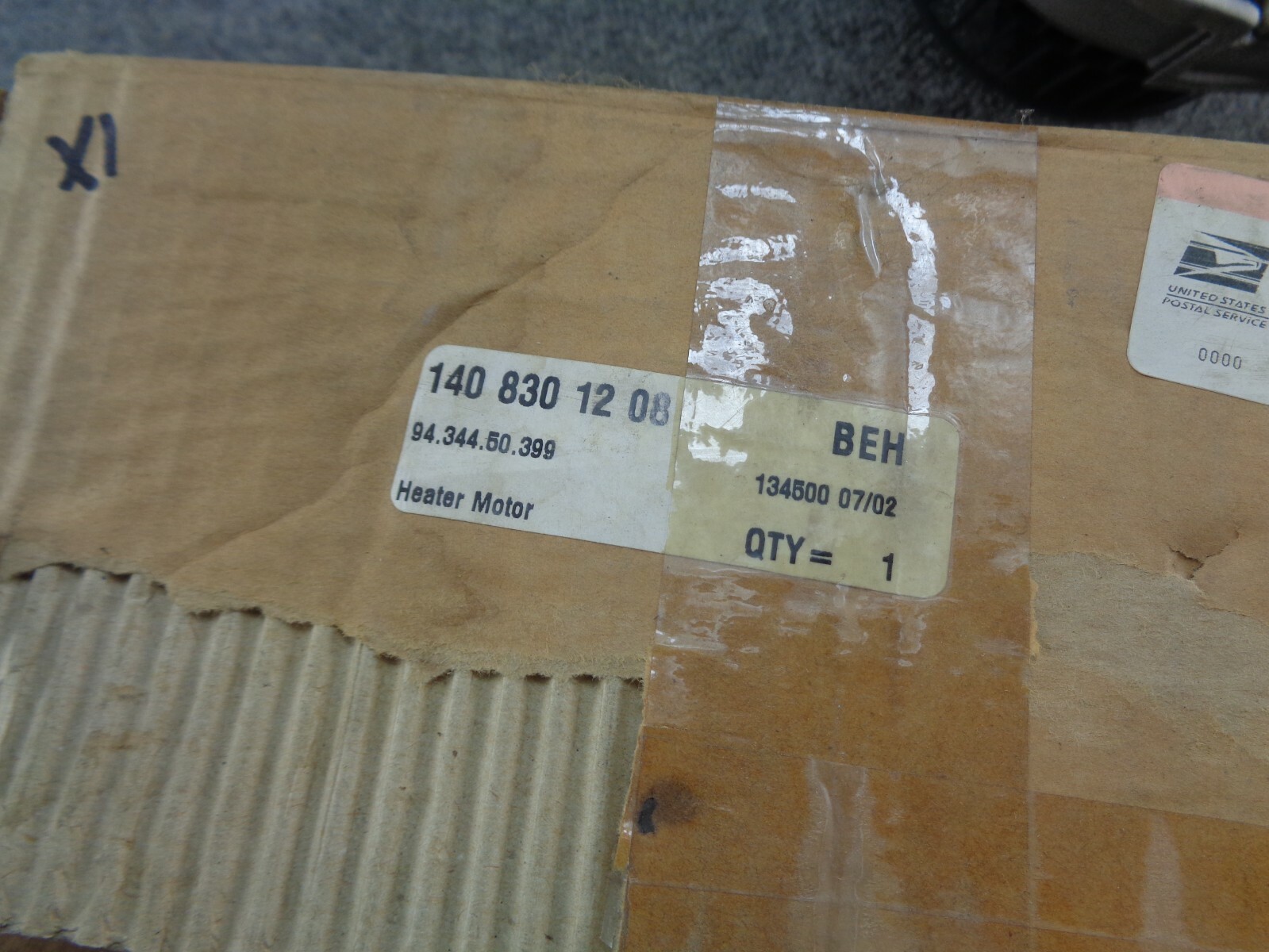 Unused BEHR 9434450399 Mercedes Benz 1408301208 HVAC Blower Motor  