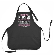 Grandma's Kitchen Apron, Mother's Day Grandma Apron, Gift for Grandma