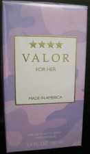 VALOR FOR HER EAU DE TOILETTE SPRAY VAPORISATEUR MADE IN AMERICA 3.4 FL OZ NEW!!