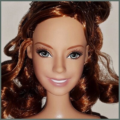 2007 Disney Enchanted Redhead Wedding Giselle Bride Nude Fashion Doll