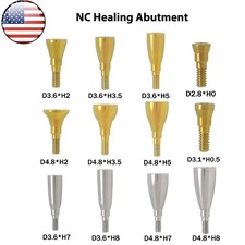 US Dental Mini Healing Abutment NC Healing Closure Cap Fit Straumann ITI BL/BLT