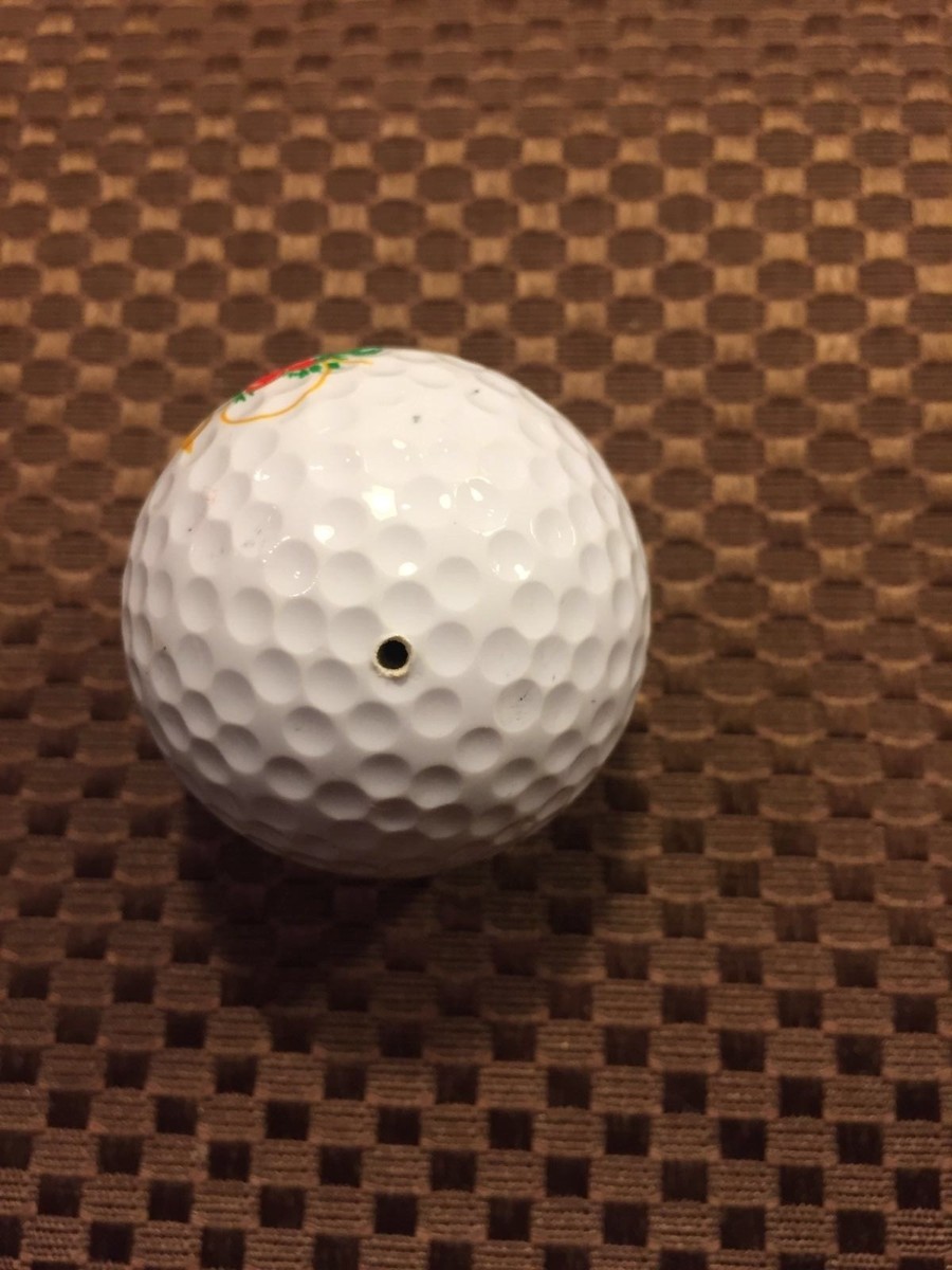 PING GOLF BALL/S-SOLID WHITE PING ZING #1.MERRY CHRISTMAS