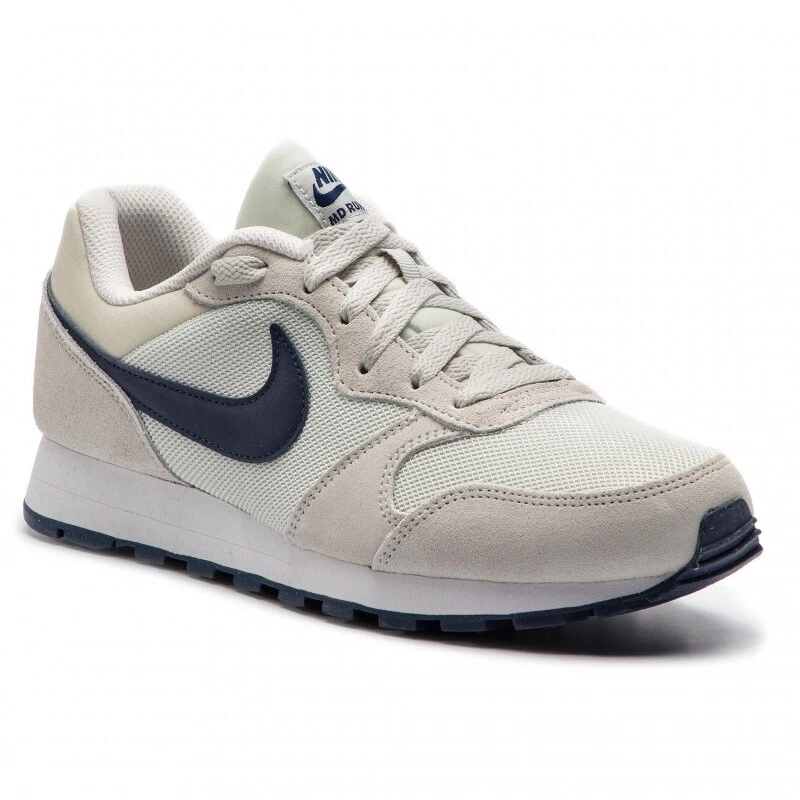 Mens Nike MD Runner 2 Trainers 749794 009 Light Bone Blue Size UK