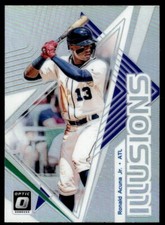 2019 Donruss Optic ILLUSIONS HOLO Ronald Acuna Jr. Atlanta Braves #63 R97