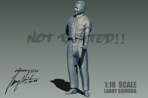 CHEVROLET CORVETTE MAKO SHARK AUTO ART LARRY SHINODA RESIN FIGURE 1:18 - Bild 5 von 9