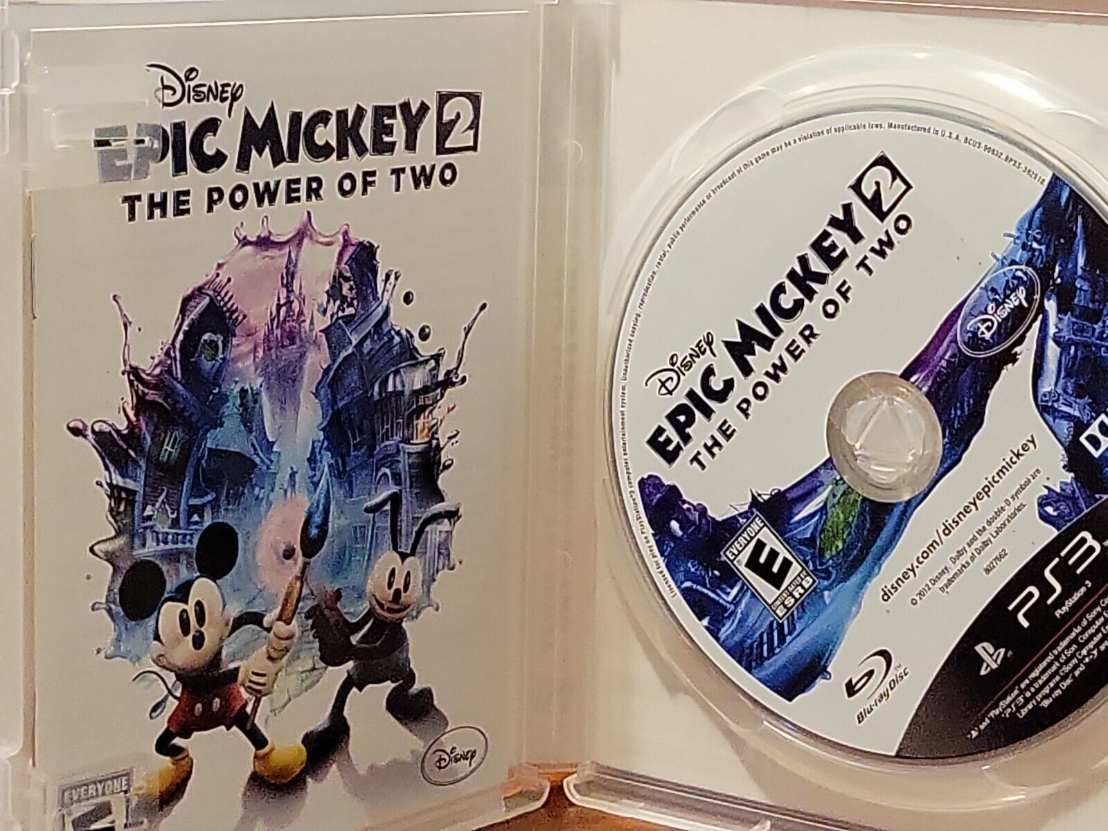 Disney Epic Mickey 2: The Power of Two (Usado) - PS3 - Shock Games