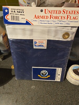United States Navy Flagge 3 Fuß mal 5 Fuß Super Poly offiziell lizenziert versiegelt 