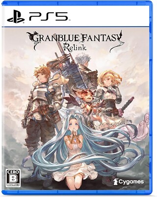NEW Granblue Fantasy Relink PS5 PlayStation 5 Sony Physical disc