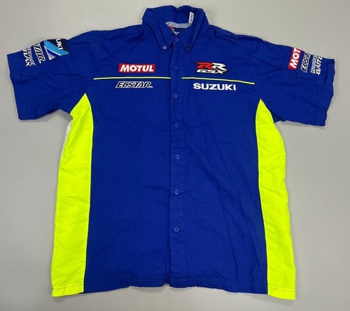 cstar Suzuki MotoGp Team Shirt Short Sleeve Sz S Small