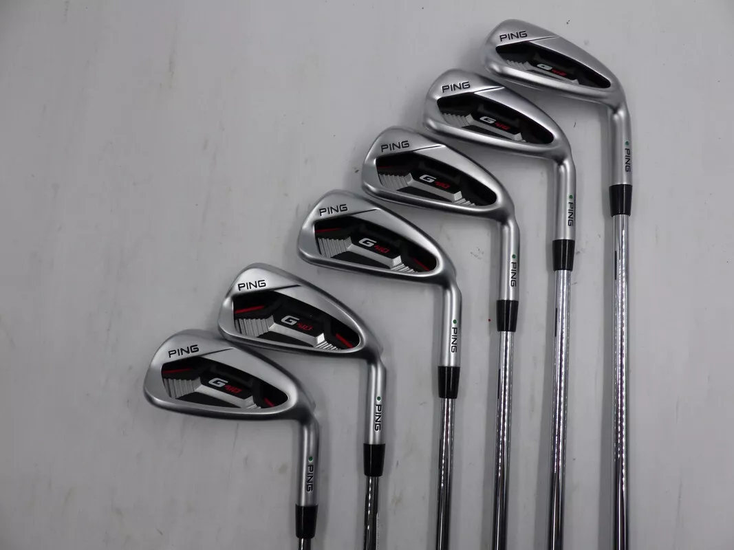 PING G410 6 IRON GOLF CLUB SET RH 5 W PROJECT X LOADING ZONE 6.0 120G SHAFTS
