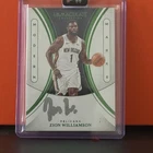 2024-25 Panini Immaculate Zion Williamson Modern Marks Auto Emerald /5