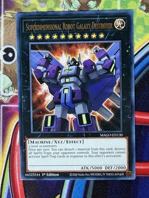 Yugioh Superdimensional Robot Galaxy Destroyer MAGO-EN130 Single