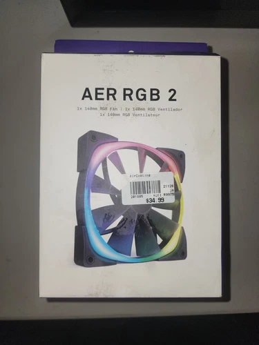 Nzxt AER 140mm RGB 2 HF-28140-B1