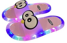 LED Light Slippers For Everyone Cute Non Slip Open Toe