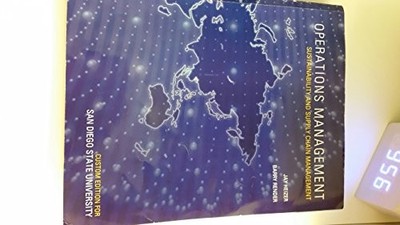 Operations Management, Sustainabili..., Jay Heizer and 