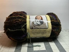 1 Skein Purl Essence Rainbow Boucle Yarn Color RBM-114 Joann Discontinued 8 Oz