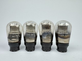 4 tubi Philips TC03/5 NOS TC03 5 Tube Valve simili RE304 Audio