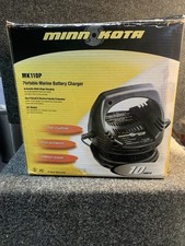 Minn Kota MK-110P Portable Battery Charger -10 Amp 12 Volts/6 Cell Batteries NIB