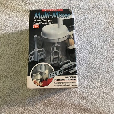 Home Smart Multi-Mixer Hand Crank Food Processor Chopper MM-0006 As Seen On TV