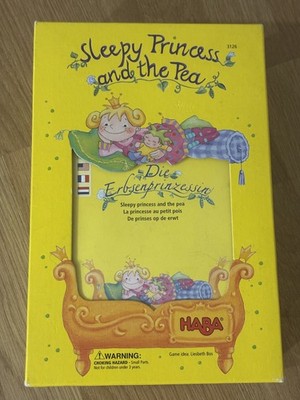 HABA Sleepy Princess and the Pea Brettspiel Die Erbsenprinzessin